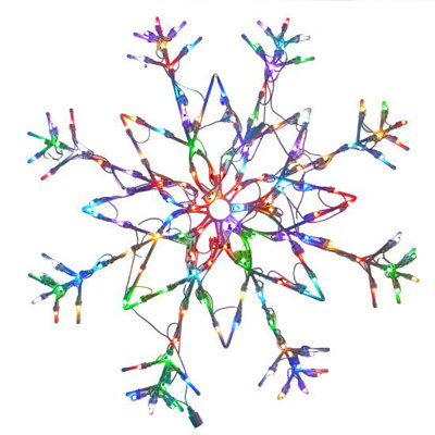 Dynamic RGB Snowflake Stellar 36 in