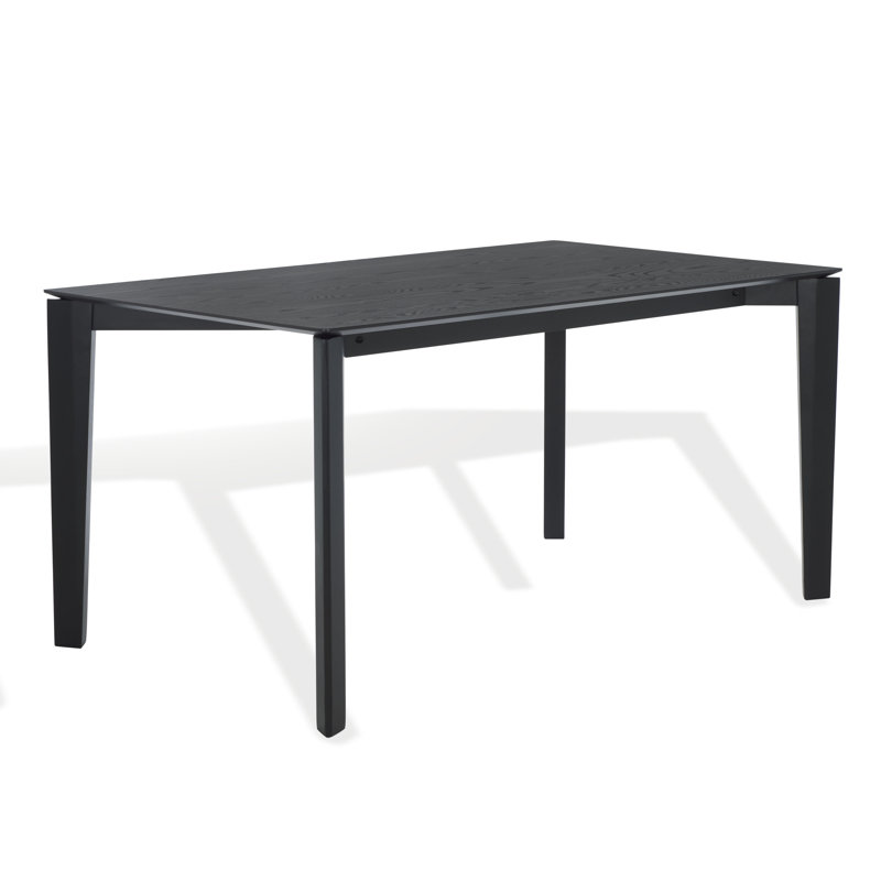 Alyssamarie Wood Dining Table, Black