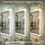 Miroir de salle de bain / de meuble-lavabo à DEL en verre trempé anti-buée certifié UL - Basics by Wayfair ™-510812223