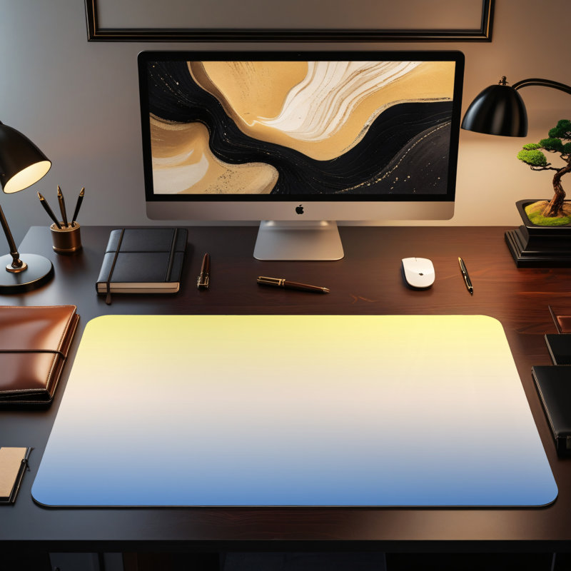 Polyester Desk Pad, 23.6x13.8