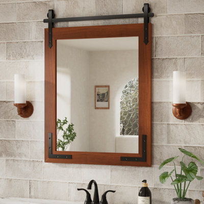 Miroir décoratif Brunilda Rustic Farmhouse