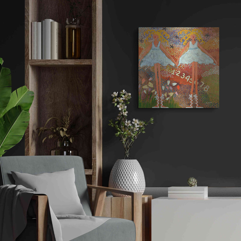 «Desert Dance» par Caroline Bench, H 24 po x l 24 po