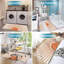 Tapis de cuisine orange et beige soleil, 2 tapis Boho pour la cuisine et le salon