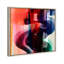 Oliver Gal Inked II Abstract - Hand-Applied Glass Coat Framed Canvas Art-2125356260-2125356257