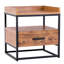 Table de chevet 1 tiroir en bois