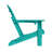 Outdoor Adirondack Chair Set Weather-Resistant HDPE Foldable Patio Chair Fire Pit Chair with Cup Holder-523273414