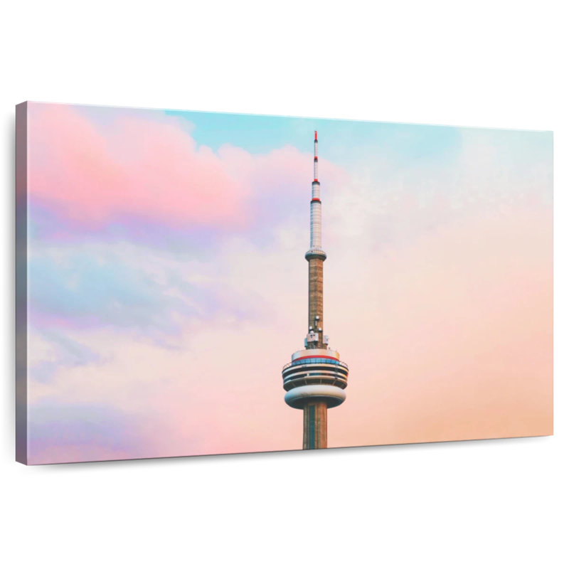 Lilie CN Tower, 34" H x 51" W