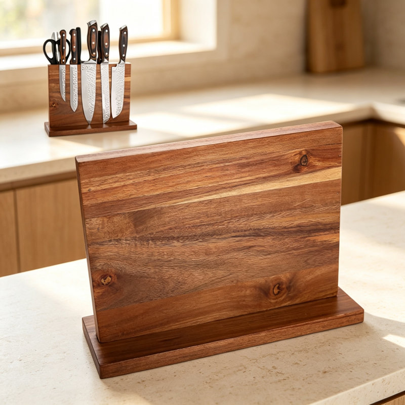 Fcbnposi Magnetic Knife Block