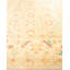 Tapis beige noué à la main de conception unique 9 pi 1 po x 9 pi 2 po Stanislau