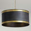 Lustre tambour unique à 4 lumières