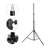 BAOKALER 10x7ft Adjustable Backdrop Support Stand Kit with 4 Backdrop Clamps