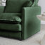 Fauteuil rembourré avec coussin Chenille-152747570-152747569
