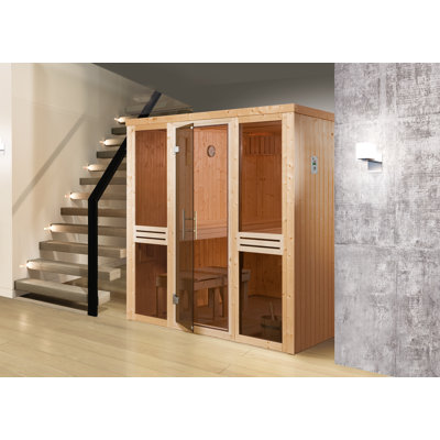 Sauna Weka ohne Ofen für 2 Personen