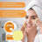 Turmeric acid cleaning cotton pads