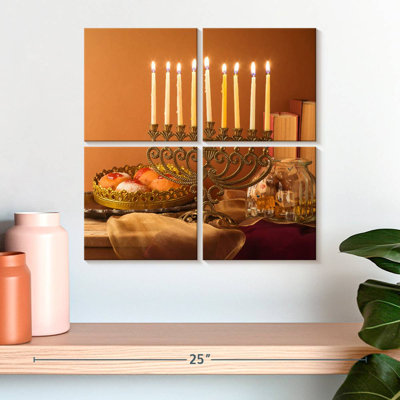Lelend Celebrating Hanukkah