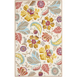 Four Seasons Hand Hooked Performance Floral Rug