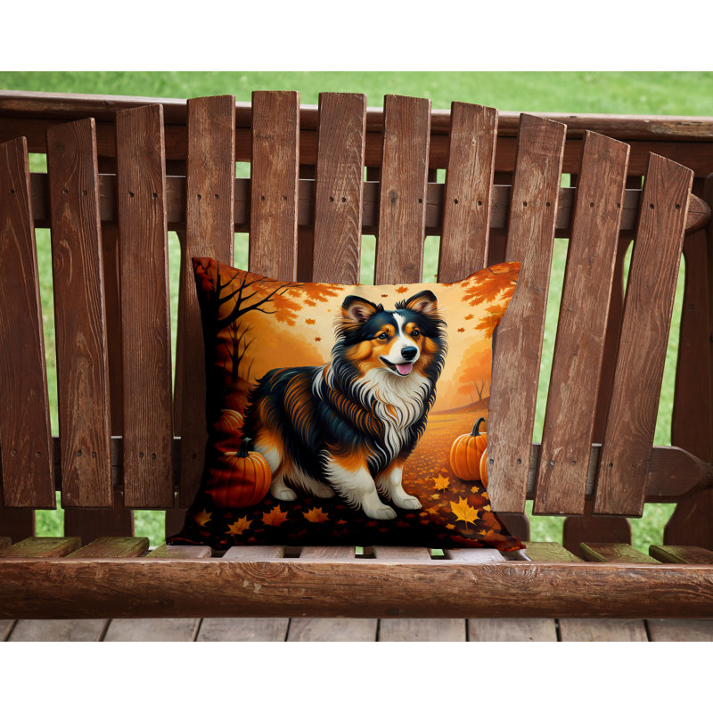  Coussin décoratif intérieur / extérieur en polyester Autre / Sans motif, 14 po x 14 po