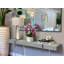 Orchid Arrangement in Square Fiberstone Pot-808760903