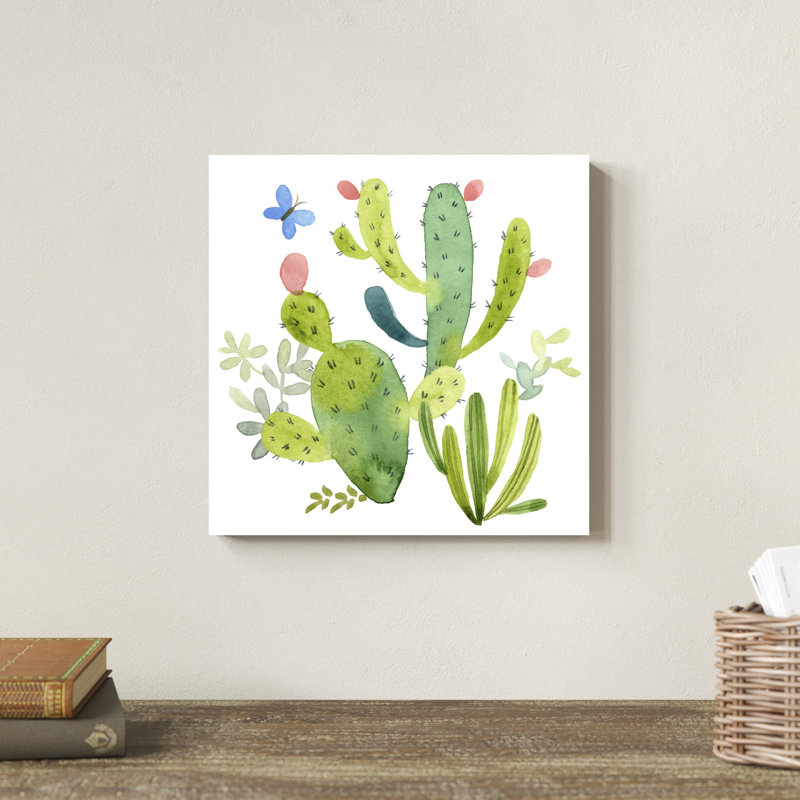 Happy Cactus II, H 12 po x l 12 po x P 1 po