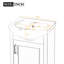 Single Bathroom Vanity with Ceramic Top