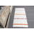 Handwoven Small Turkish Oushak White Flat Weaving Kilim Rug Ideal for Home Decor and Stylish Accents