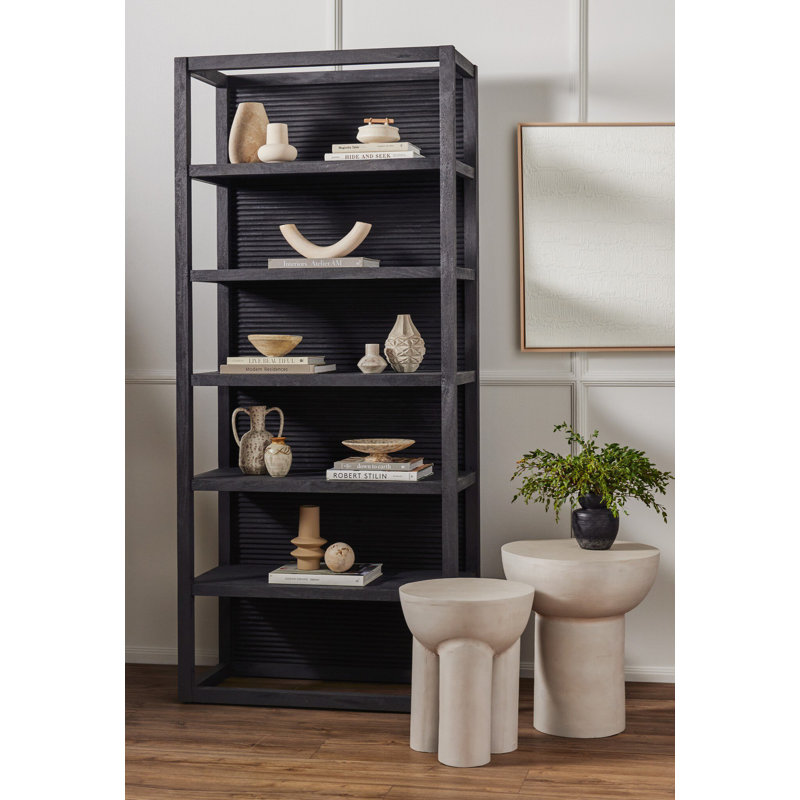 Searcy End Table, Textured Matte White