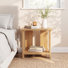 Christie 11.8 " W Open Shelf Nightstand