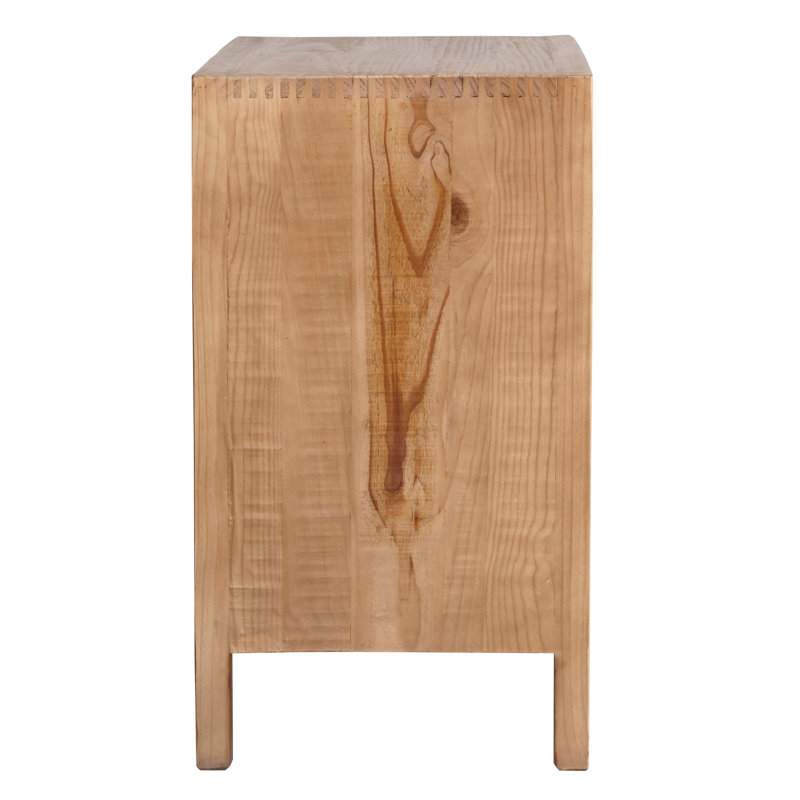 Abaco 30" Reclaimed Pine 2-Dr Sideboard, Natural