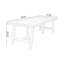 Bureau rectangulaire en bois massif Burlywood-1758022646