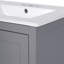 Meuble-lavabo de 24 pouces avec lavabo encastré intégré et armoire de rangement avec 2 portes et 1 tiroir. Comprend une tablette de porte à double couche, une conception à fermeture douce et des solutions de rangement polyvalentes-1054091019