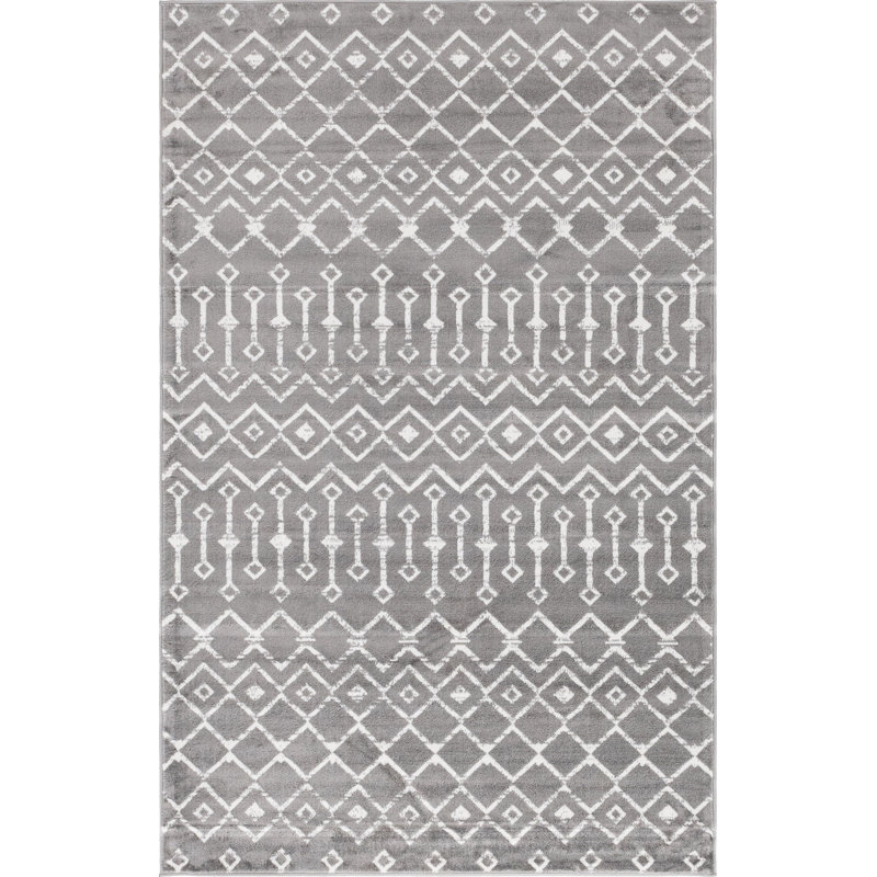 Aemtenan Abstract Indoor Rug, Rectangle 5' x 8'