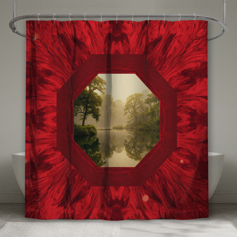 Rideaux de douche Octagonal, 70in W x 93in H