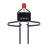 Rubbermaid Metal Shed Shelf & Shed Large Mounted Power Tool Holder (2 of Each)