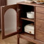 Commode d'appoint multifonctionnelle en bois massif-1367118022