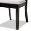 Ensemble de salle à manger en bois massif 5 pièces Laurence, H 37,4 po x l 18,5 po x P 20,3 po Laurence-1493642402