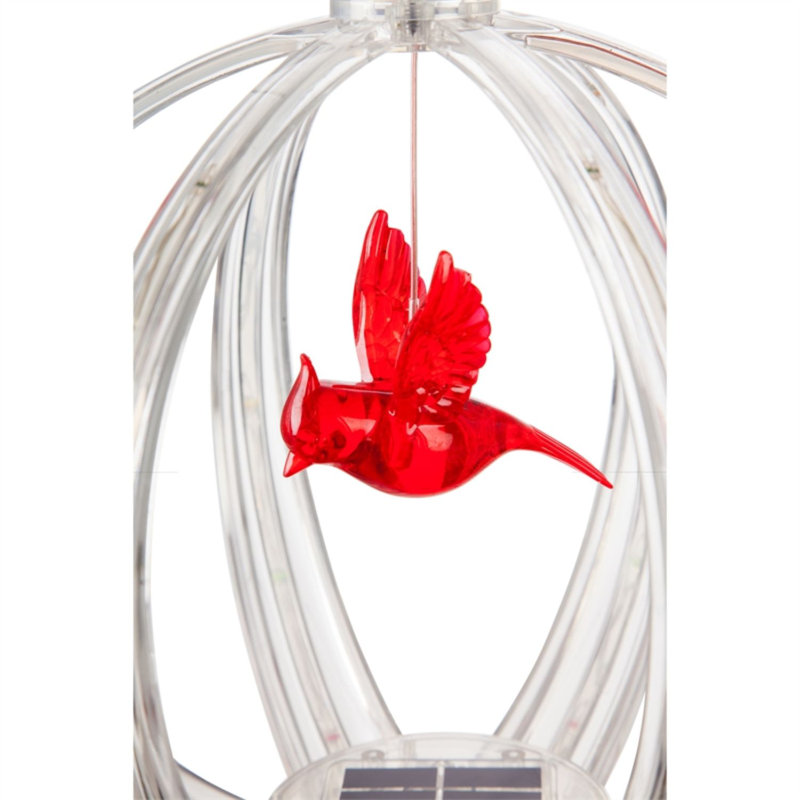 9.37'' Solar Powered Outdoor Hanging Light