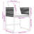 Patio Dining Armchair with Cushion