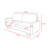Clarica 70'' Faux Leather Sofa-578066461