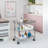 33.4'' H x 33.75'' W NSF-Certified Utility Cart with Wheels