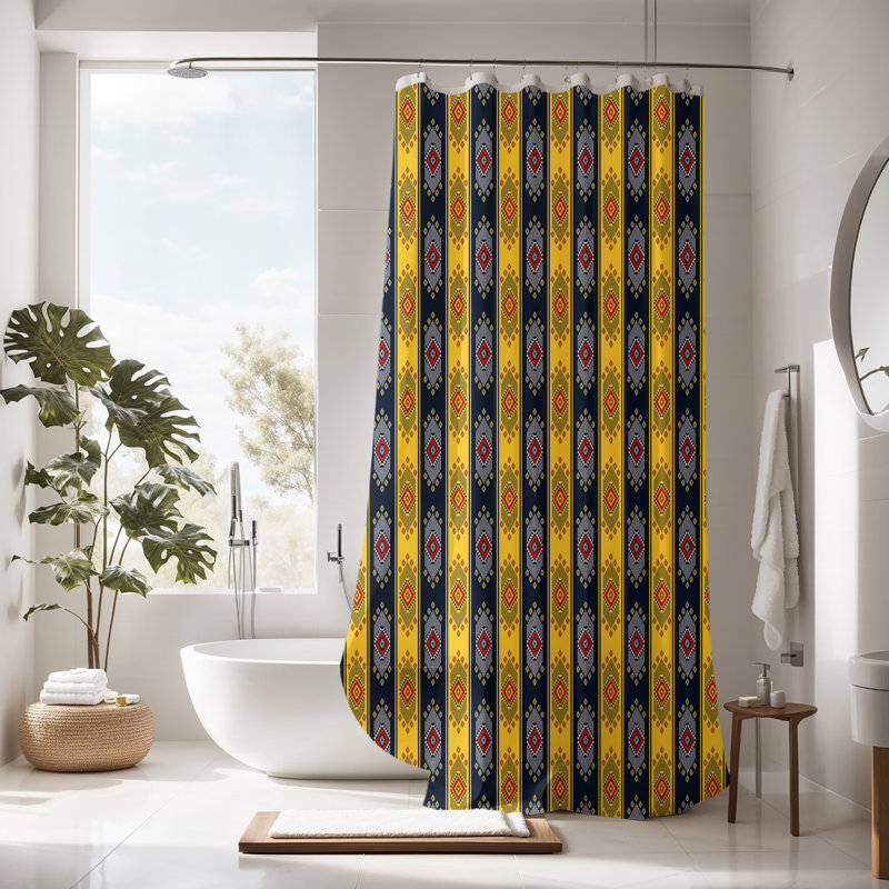 Shower Curtain, 93" H x 70" W