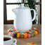 Colore Round Virgin Wool Trivet