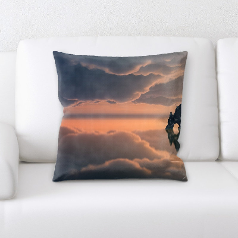 Coussin coucher de soleil