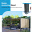 Pergola en aluminium avec auvent Aoodor-86865223-97922609