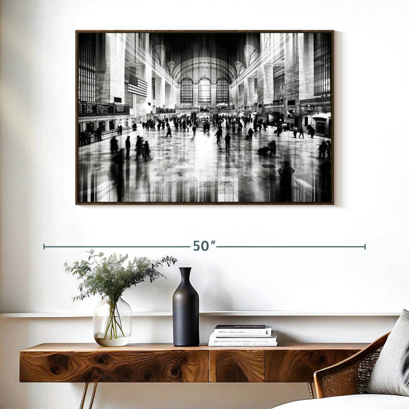 Urban Stretch Grand Central, Cadre flottant noyer, 40 po x 27 po
