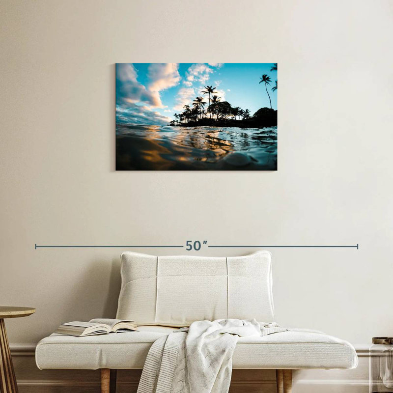 Gillard Maui, Hawaii, paysage marin, H 20 po x l 30 po