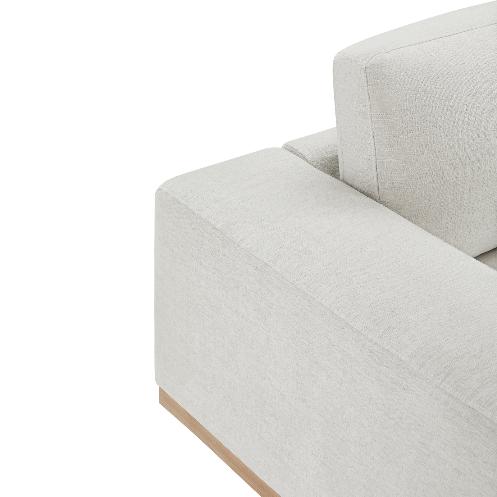 Arnette Armchair, Brent Light Grey Basketweave