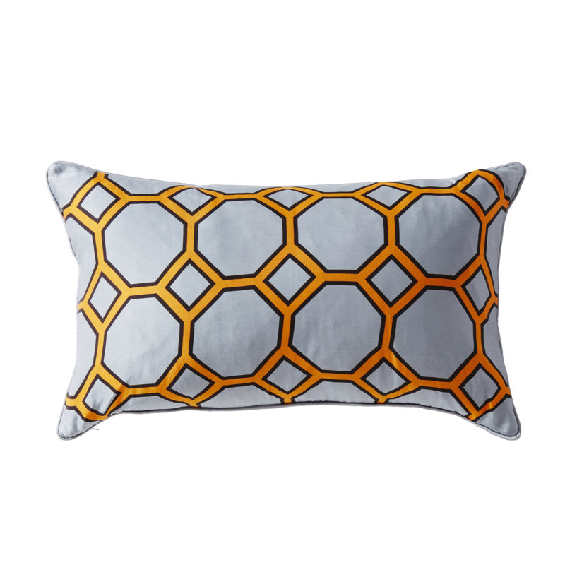 Feather Reversible Throw Pillow