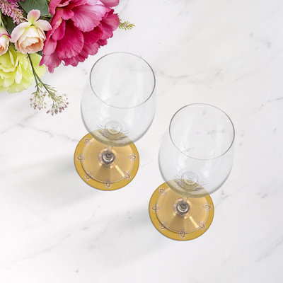 Ex Vote Gold Vegan Leather Round Coasters