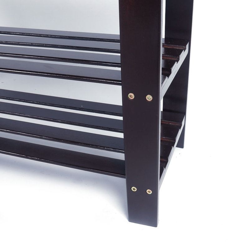 Banc de rangement pour chaussures Rack Room, Brun