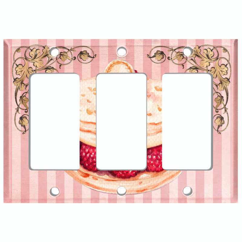 Plaque murale berçante Raspberry Cake